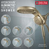 HydroRain® H<sub>2</sub>Okinetic® 5-Setting Two-in-One Shower Head (Recertified)