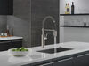 Single-Handle Pull-Down Spring Kitchen Faucet
