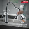 Single-Handle Pull-Down Kitchen Faucet with Touch<sub>2</sub>O® Technology