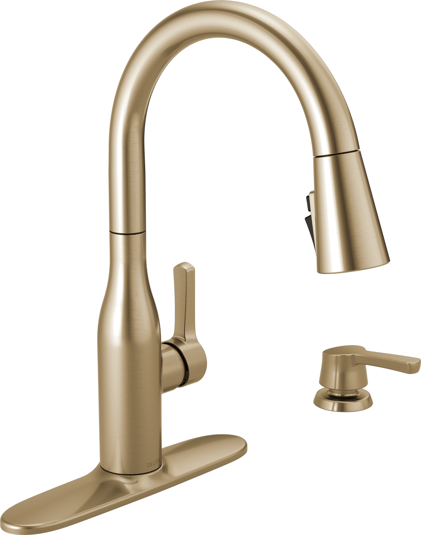 Pull-Down Kitchen Faucet 1L w/Soap (Recertified), image 1