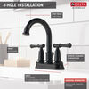 Two Handle Centerset Bathroom Faucet (Recertified)