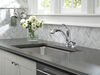 Single Handle Pull-Out Kitchen Faucet with Soap Dispenser