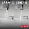 Single Handle Pull-Down Kitchen Faucet with Soap Dispenser