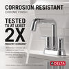 Two Handle Centerset Pull-Down Bathroom Faucet
