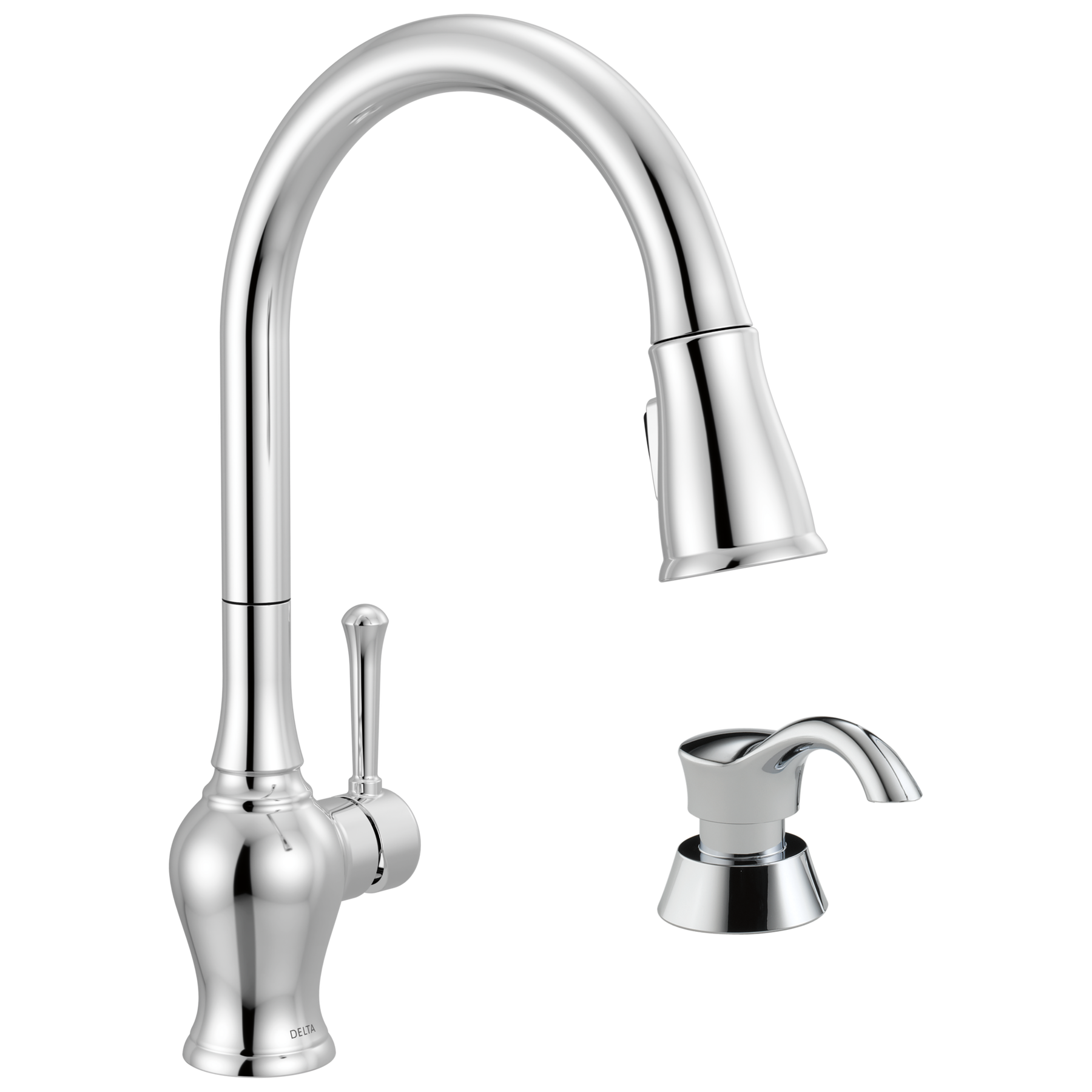 Pull-Down Kitchen 1 Handle with Soap Dispenser Bundle