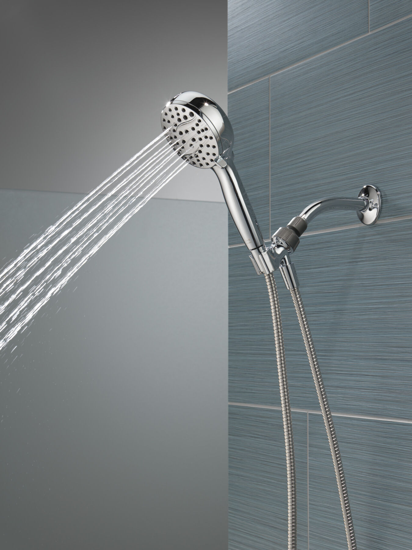 6-Setting Hand Shower with Cleaning Spray, image 8
