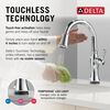 Touch<sub>2</sub>O&reg; Technology Kitchen Faucet with Touchless Technology