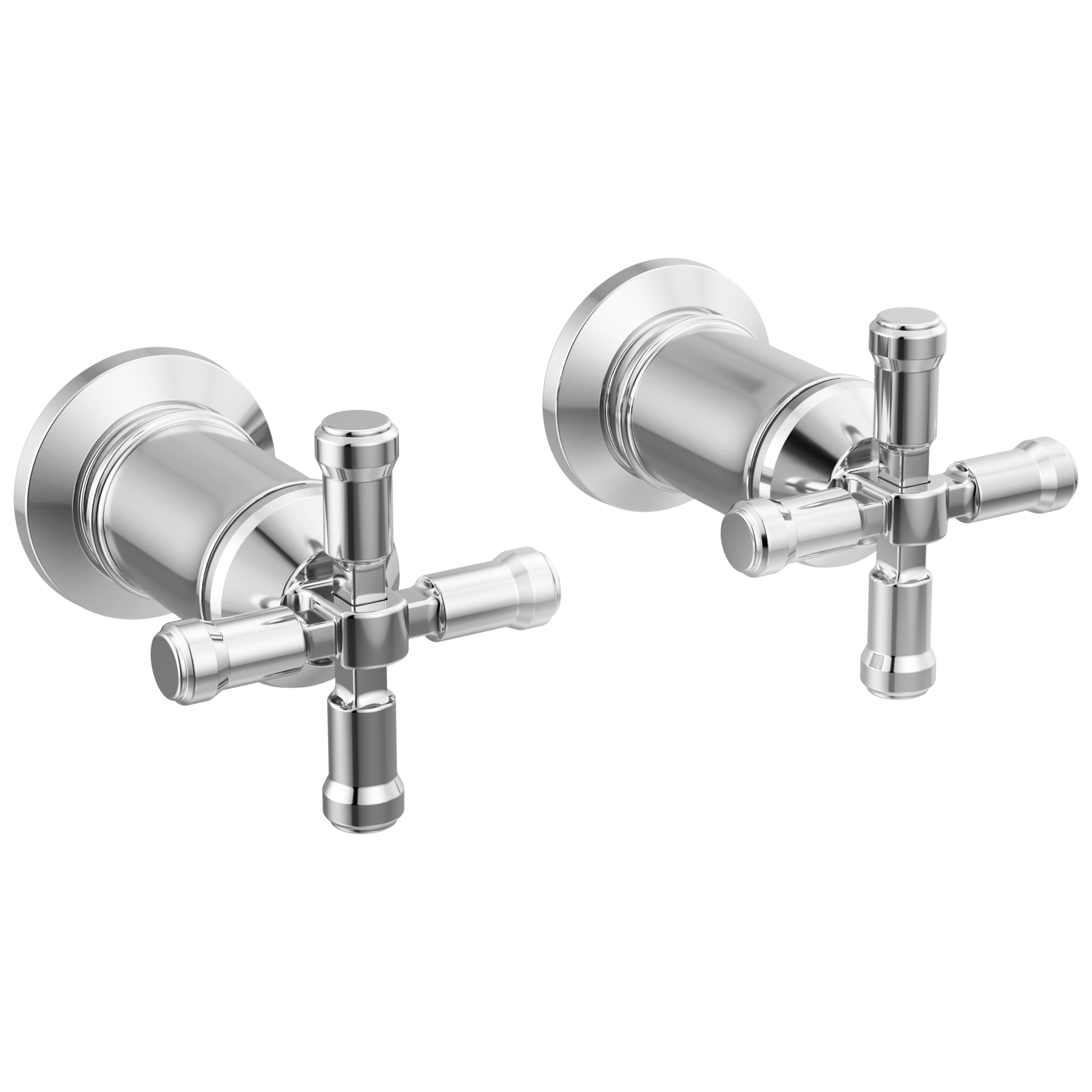 Wall Mount Bathroom Faucet Handle Kit-Cross