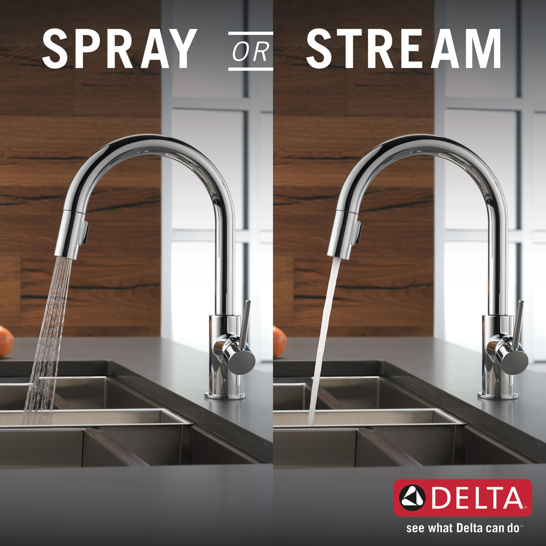 Single Handle Pull-Down Kitchen Faucet (Recertified), image 10