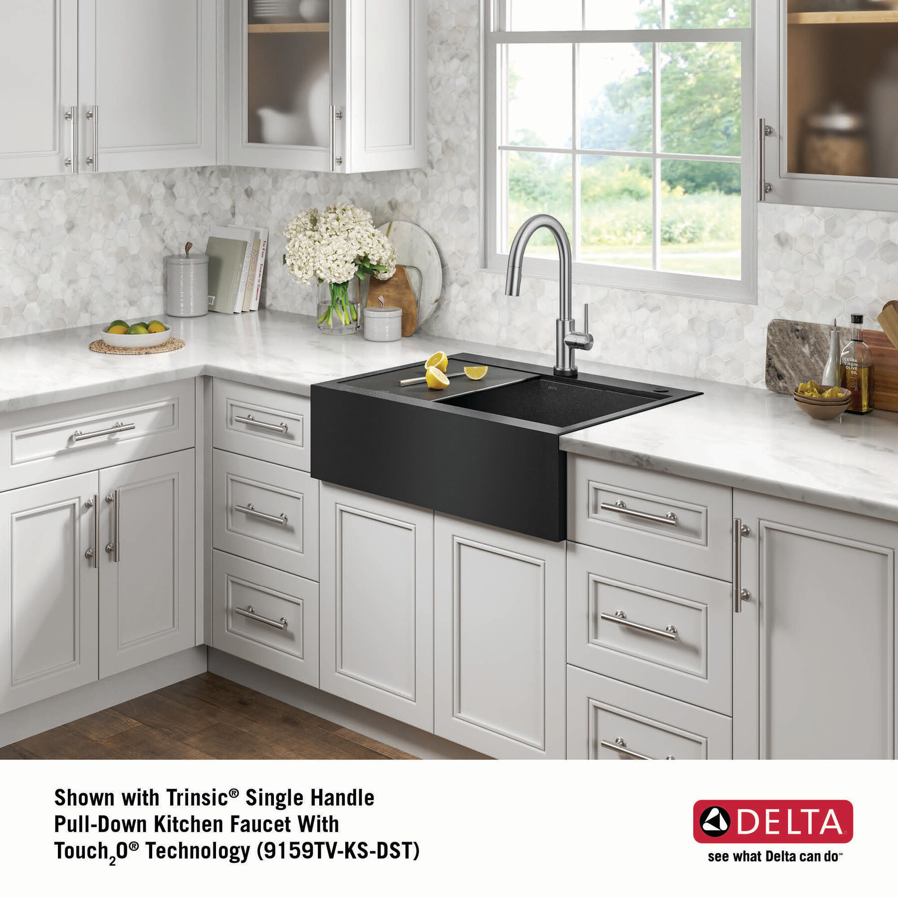 30” Retrofit Farmhouse Apron Front 16 Gauge Workstation Kitchen Sink Single Bowl in with WorkFlow™ Ledge and Accessories for Top Mount Drop-In Installation, image 15