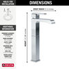 Single Handle Vessel Bathroom Faucet