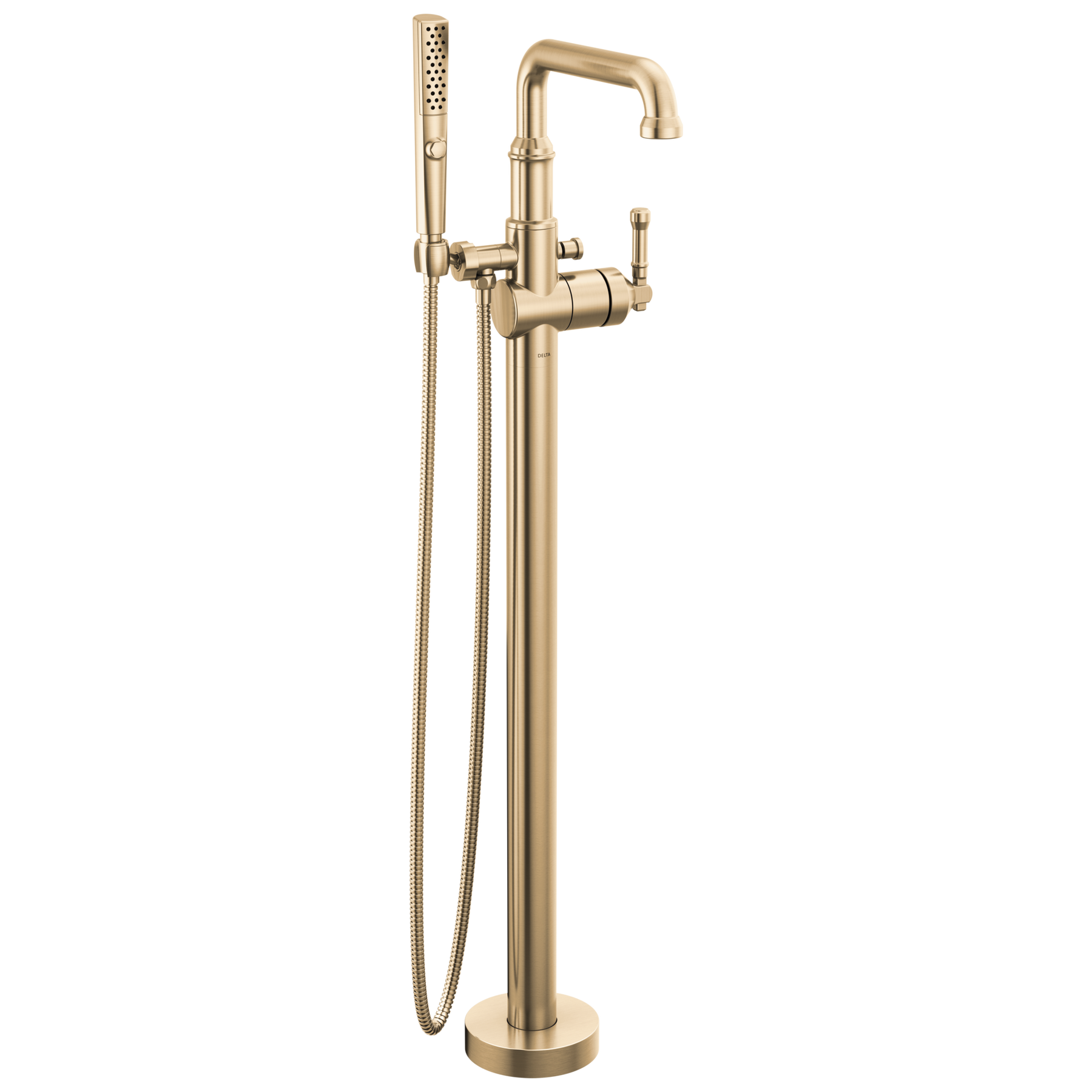 Floor Mount Tub Filler Trim- Less Handle