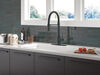 Single-Handle Pull-Down Spring Kitchen Faucet