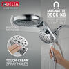 HydroRain® H<sub>2</sub>Okinetic® 5-Setting Two-in-One Shower Head