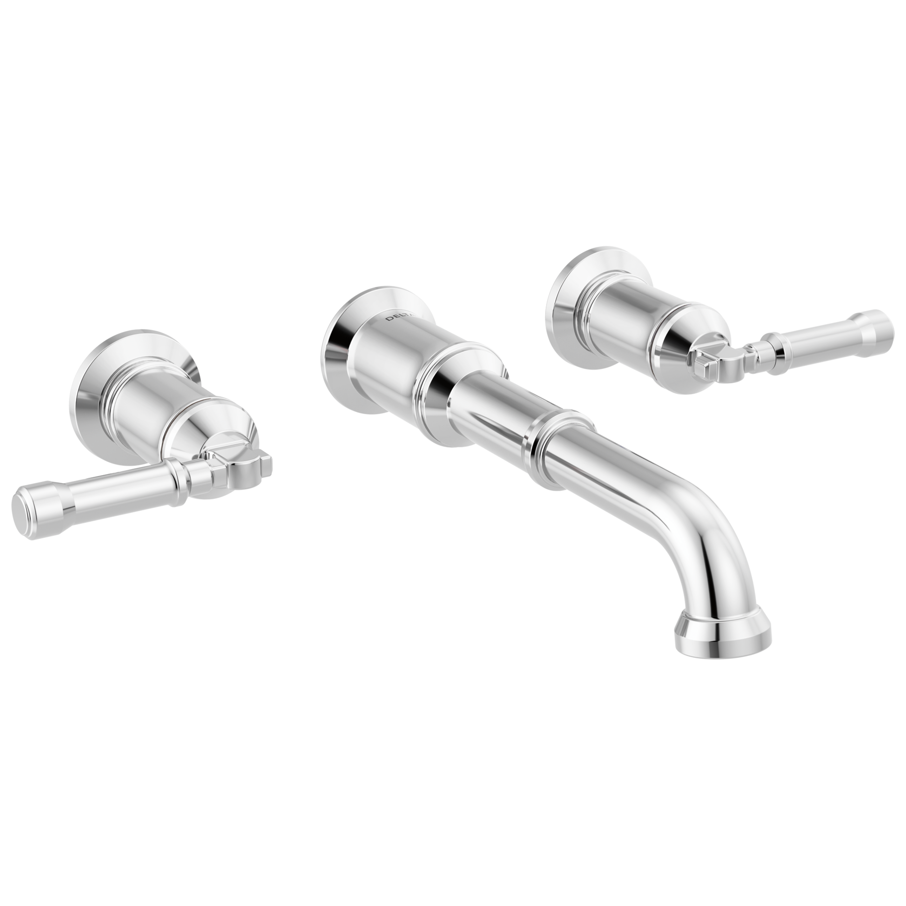 Two Handle Wall Mount Bathroom Faucet Trim - Less Handles
