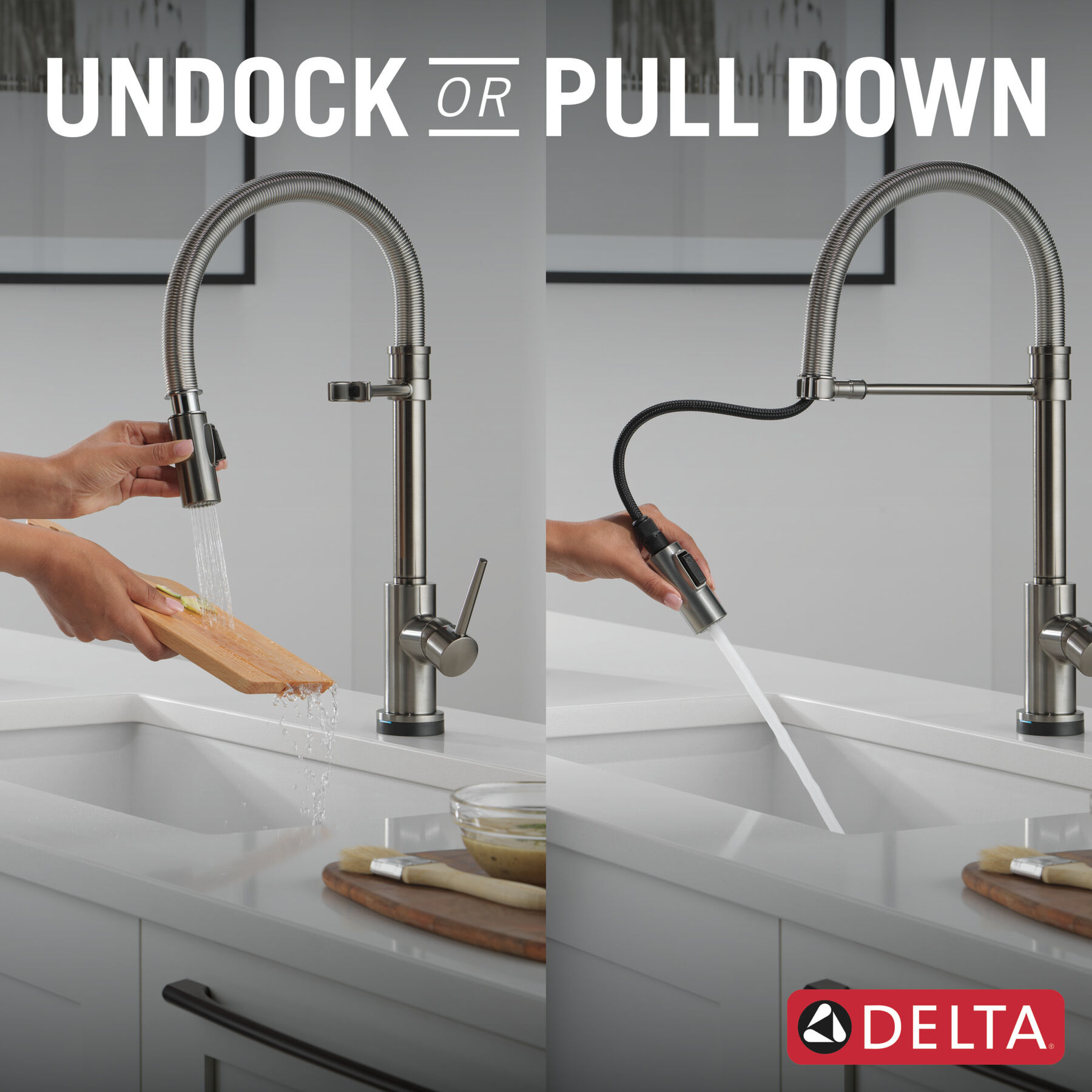 Touch<sub>2</sub>O® Technology Kitchen Faucet with Touchless Technology, image 14