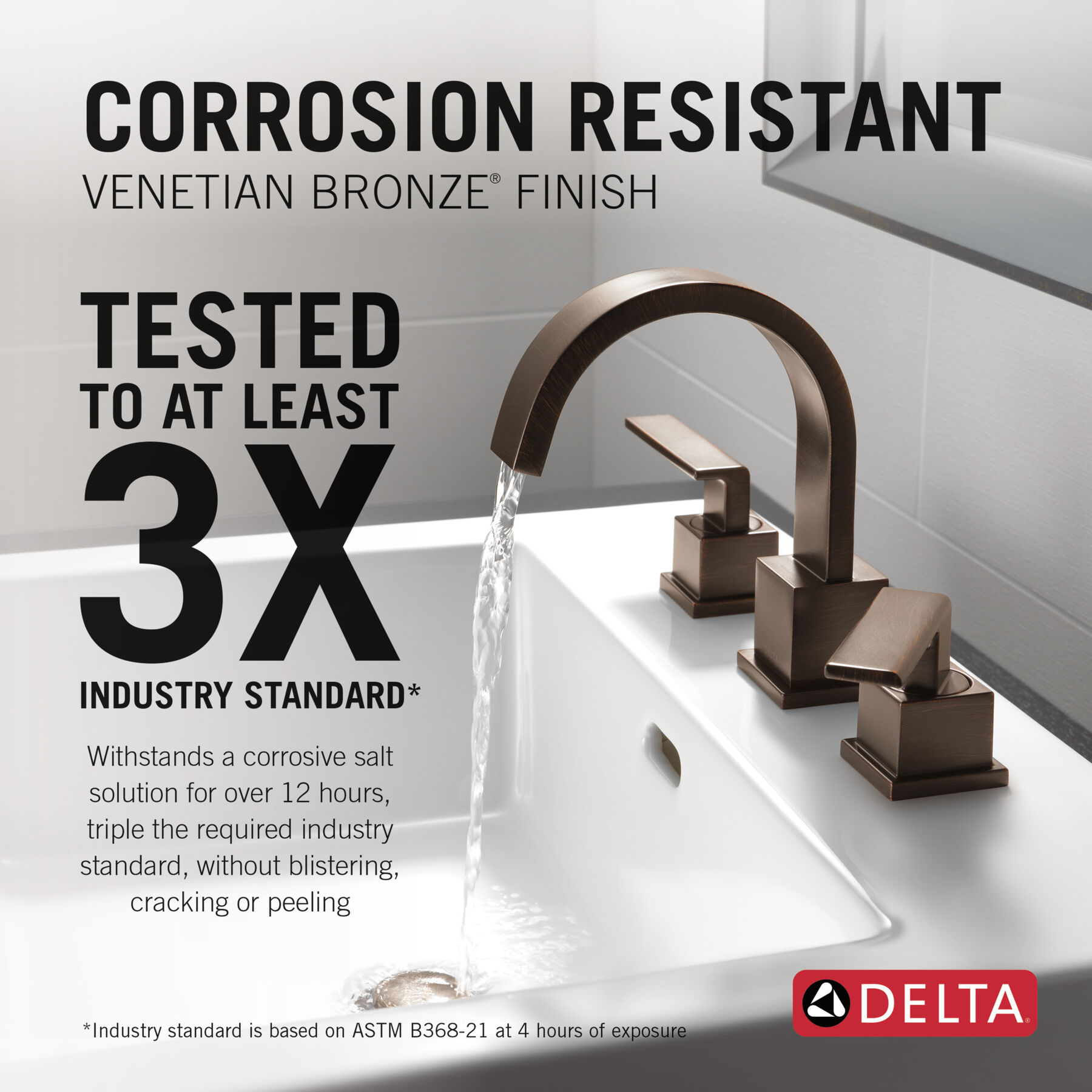 Two Handle Widespread Bathroom Faucet, image 2