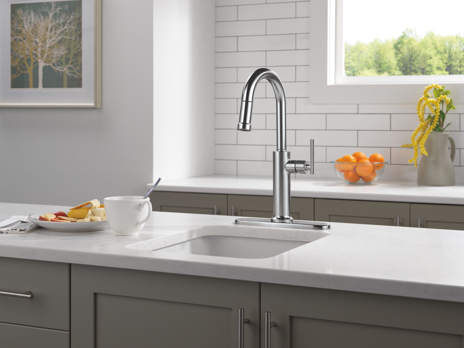 Single Handle Pull-Down Bar / Prep Faucet