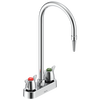 Two Handle 4 In Deck-mount Laboratory Mixing Faucet