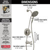 Tub/Shower Rough & Trim 1L 14S (Recertified)