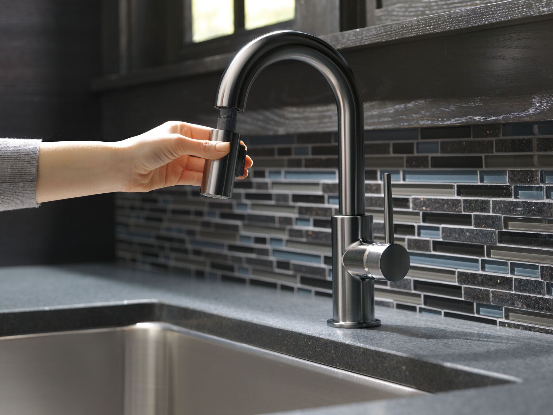 Single Handle Pull-Down Bar/Prep Faucet, image 6