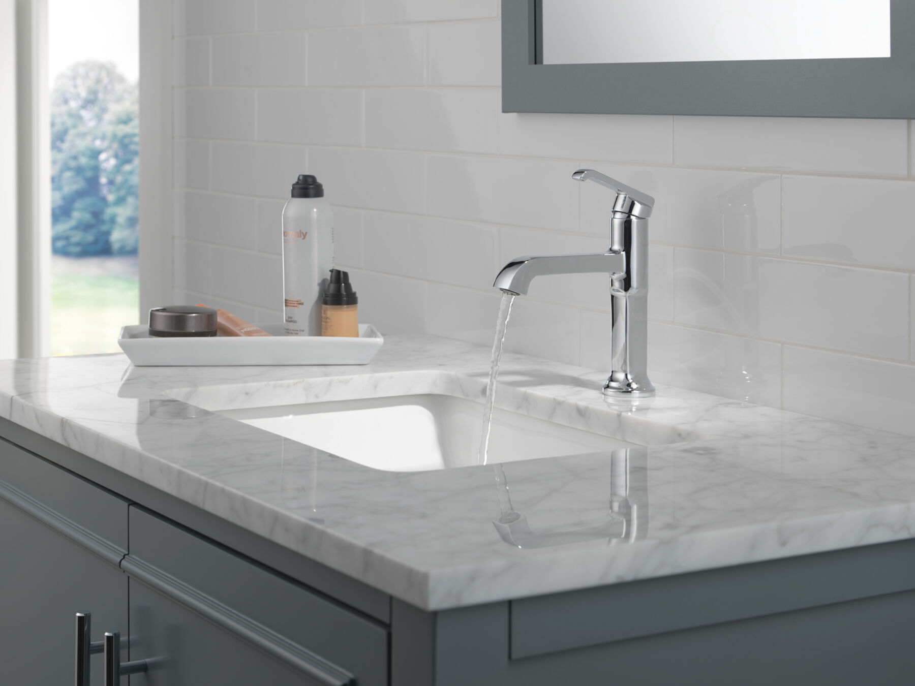 Single Handle Bathroom Faucet (Recertified)