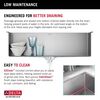 32&rdquo; Undermount Stainless Steel Single Bowl Kitchen Sink&nbsp;with Accessories