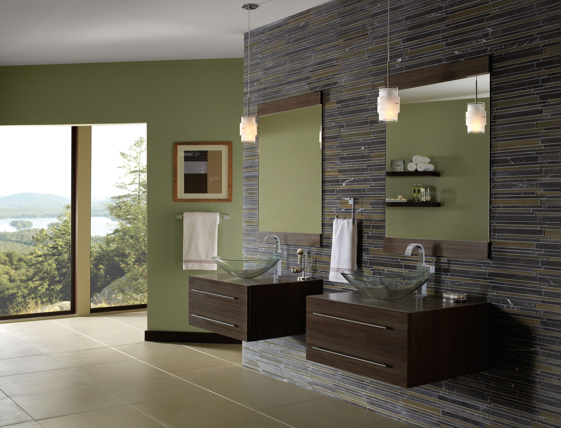 Single Handle Vessel Bathroom Faucet, image 4