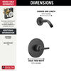 Monitor 14 Series Shower Trim - Less Head
