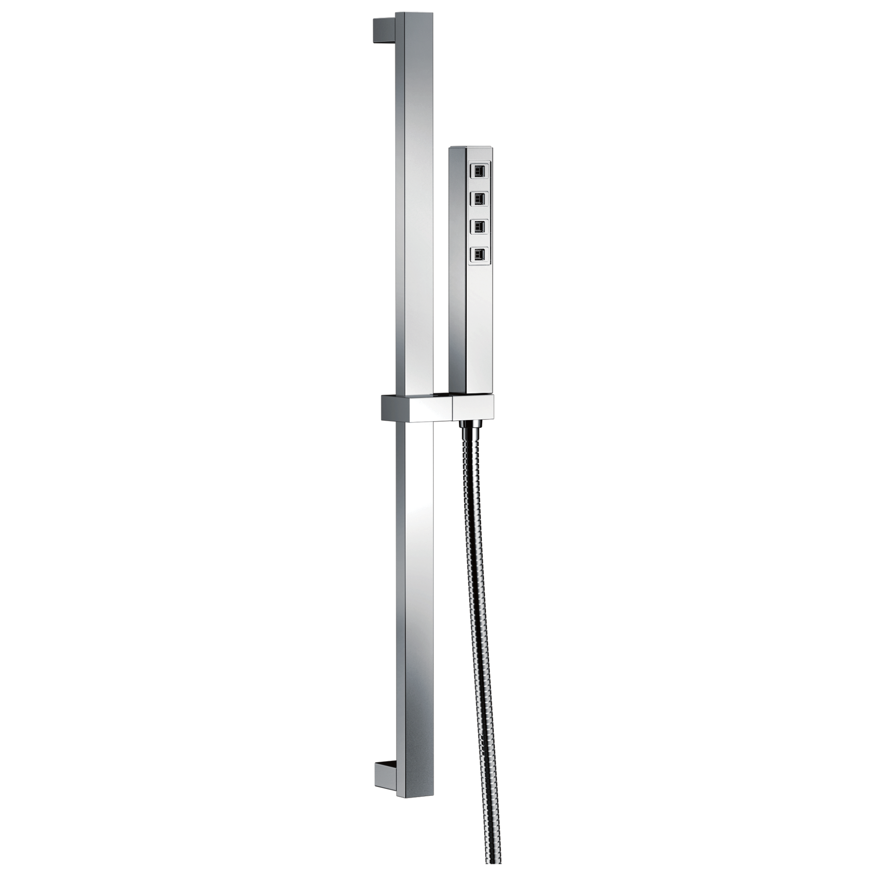 H<sub>2</sub>Okinetic® Single-Setting Slide Bar Hand Shower