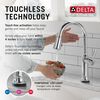 Touch<sub>2</sub>O&reg; Technology Kitchen Faucet with Touchless Technology