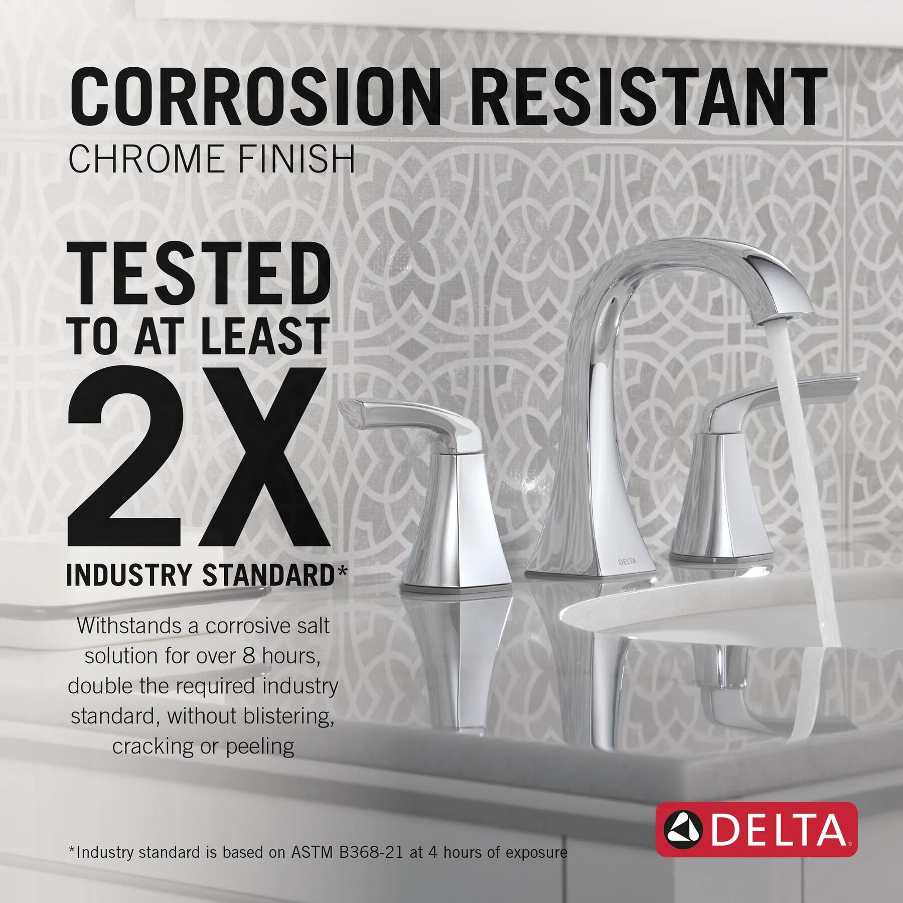 Two Handle Widespread Bathroom Faucet