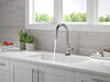 Touch2O with Touchless Technology Single Handle Pull-Down Kitchen Faucet with Soap Dispenser