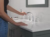 Two Handle Widespread Pull-Down Bathroom Faucet