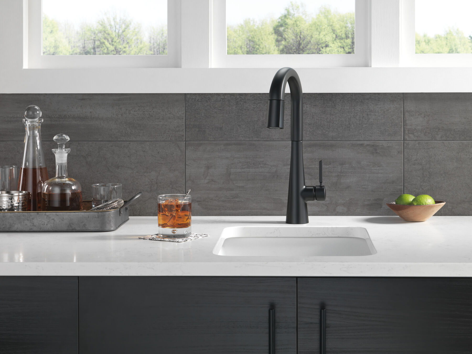 Single Handle Pull-Down Bar/Prep Faucet, image 7
