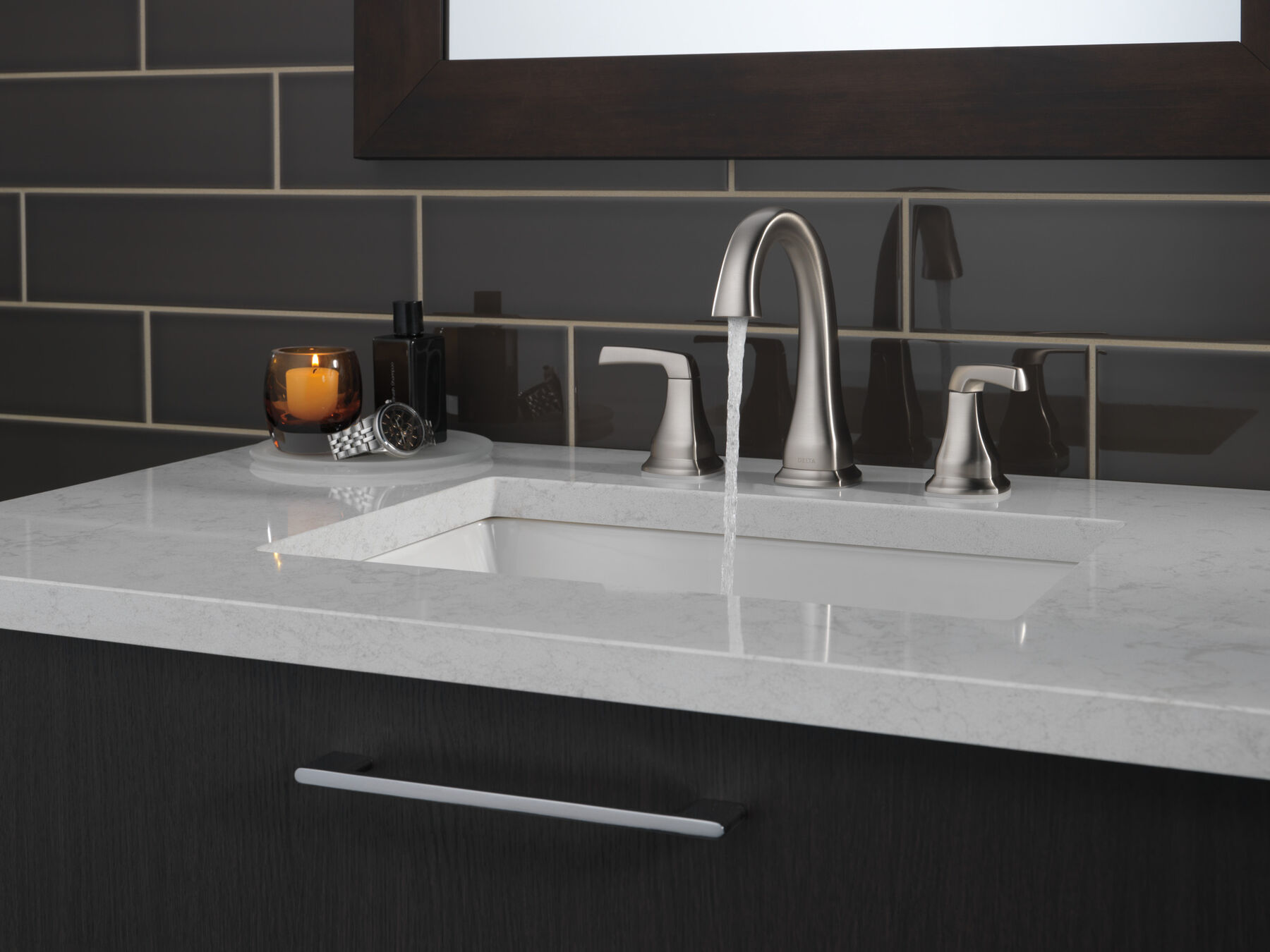 Two Handle Widespread Bathroom Faucet (Recertified), image 3