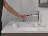 Single Handle Pull-Down Bathroom Faucet