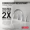 Two Handle Widespread Pull-Down Bathroom Faucet