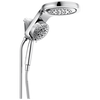 HydroRain® H<sub>2</sub>Okinetic® 5-Setting Two-in-One Shower Head (Recertified)