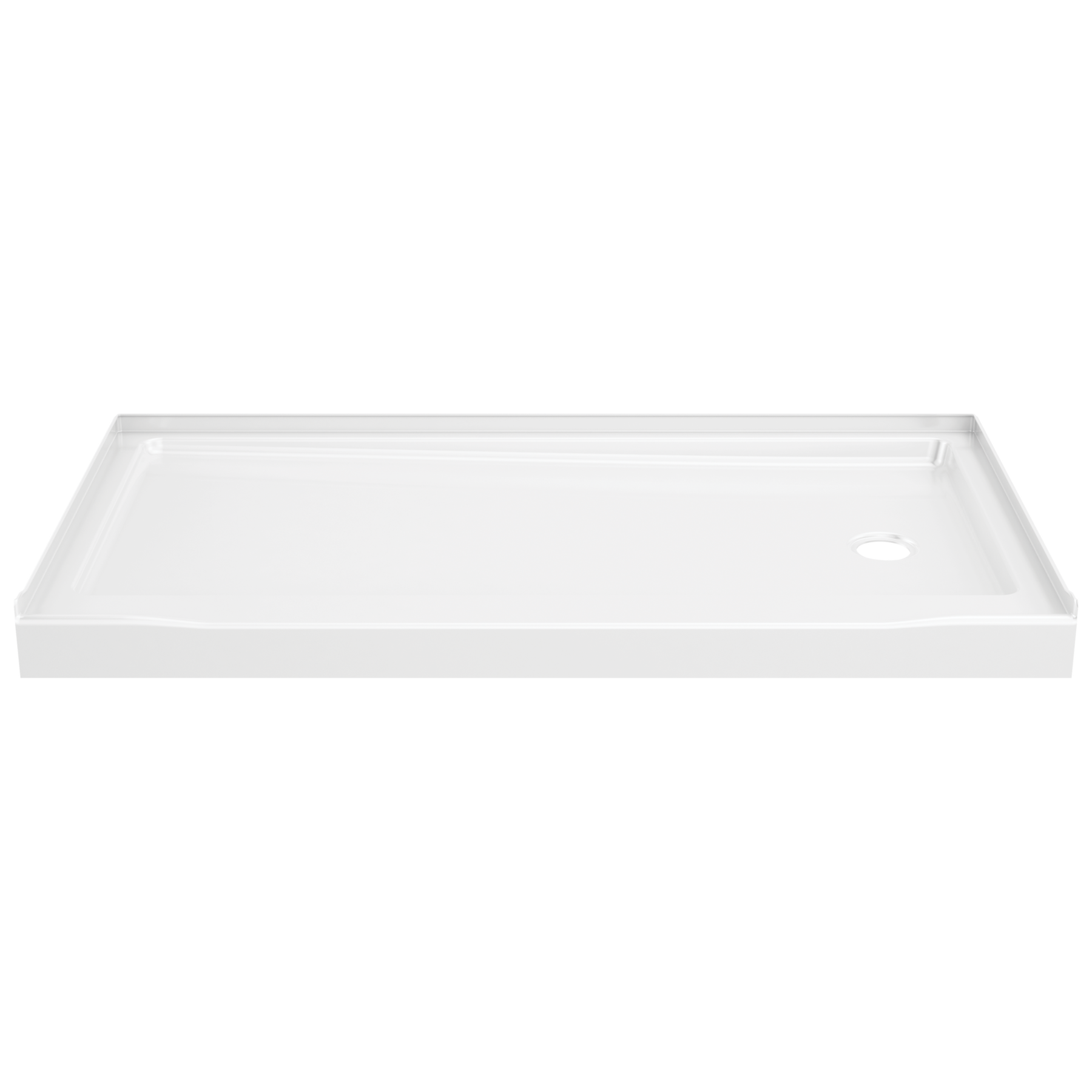 ProCrylic 60 in. x 32 in.Shower Base Right Drain