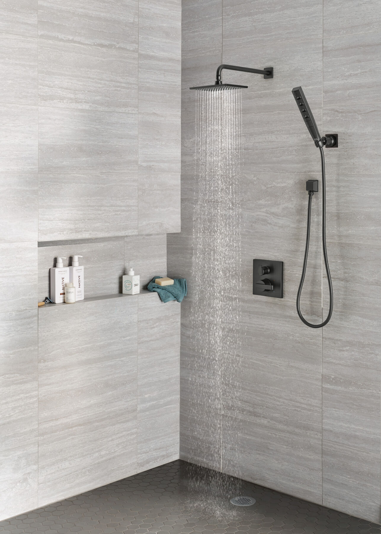 3-Setting Custom Shower Bundle with Raincan - 14 Series, image 10
