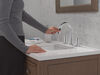 Two Handle Widespread Pull-Down Bathroom Faucet