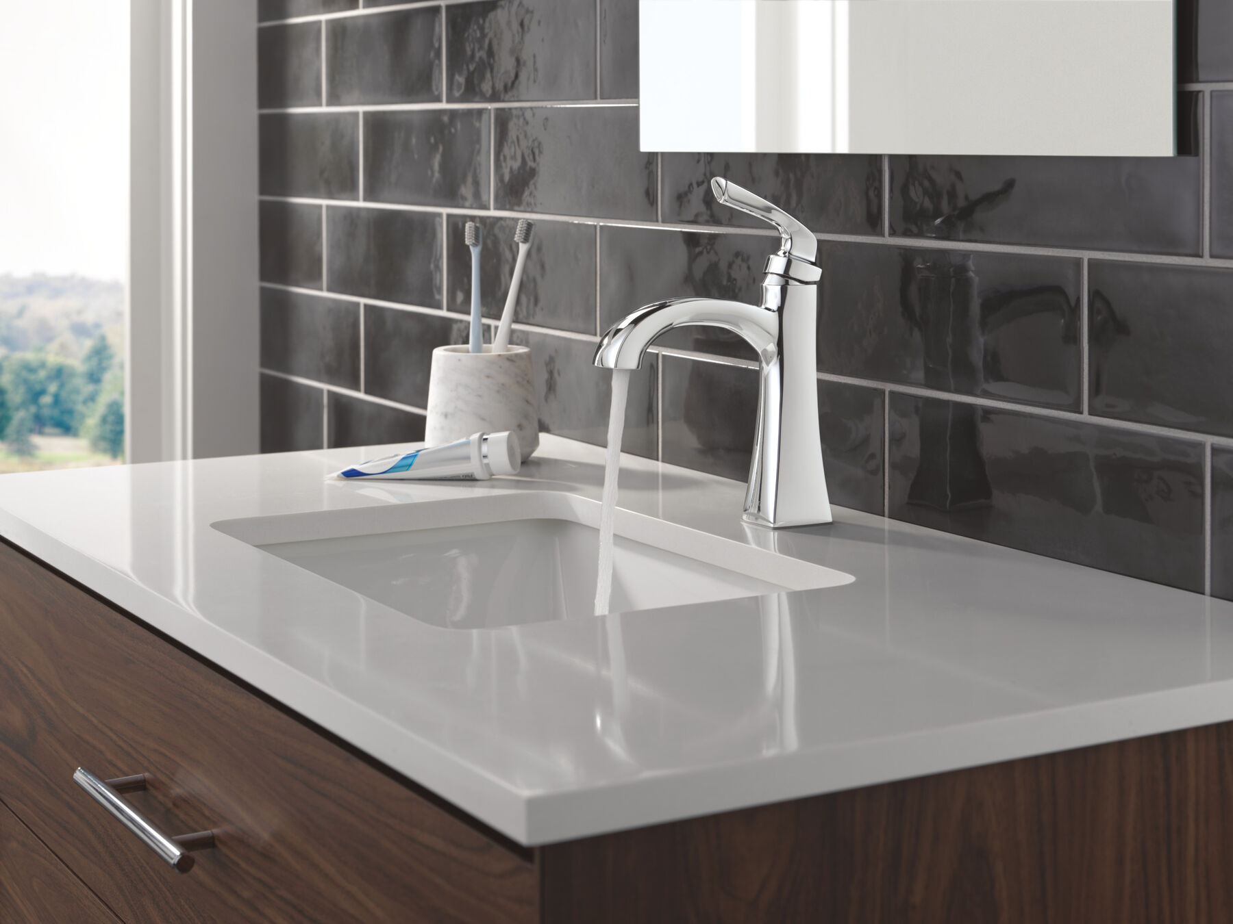 Single Handle Bathroom Faucet, image 5
