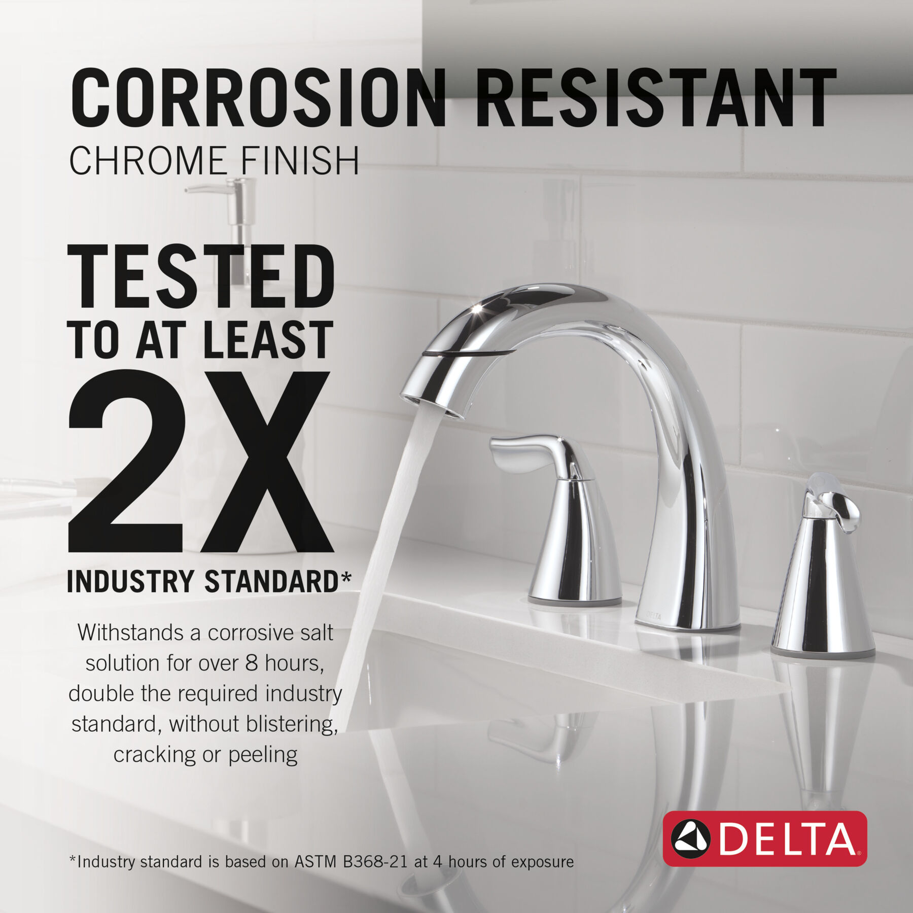 Two Handle Widespread Pull-Down Bathroom Faucet, image 3