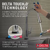 Single Handle Pull-Down Kitchen Faucet with Touch<sub>2</sub>O® Technology