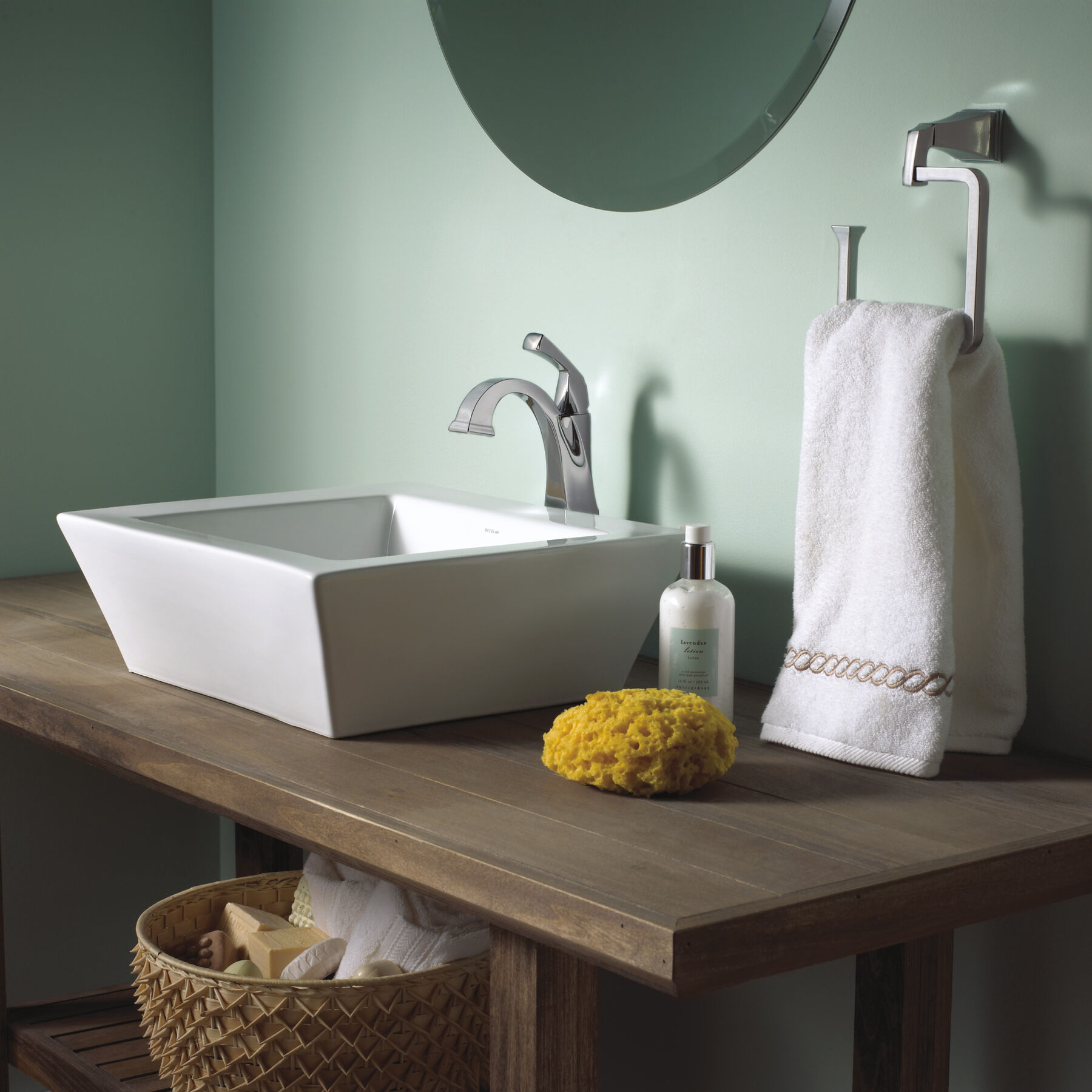 Single Handle Vessel Bathroom Faucet, image 1