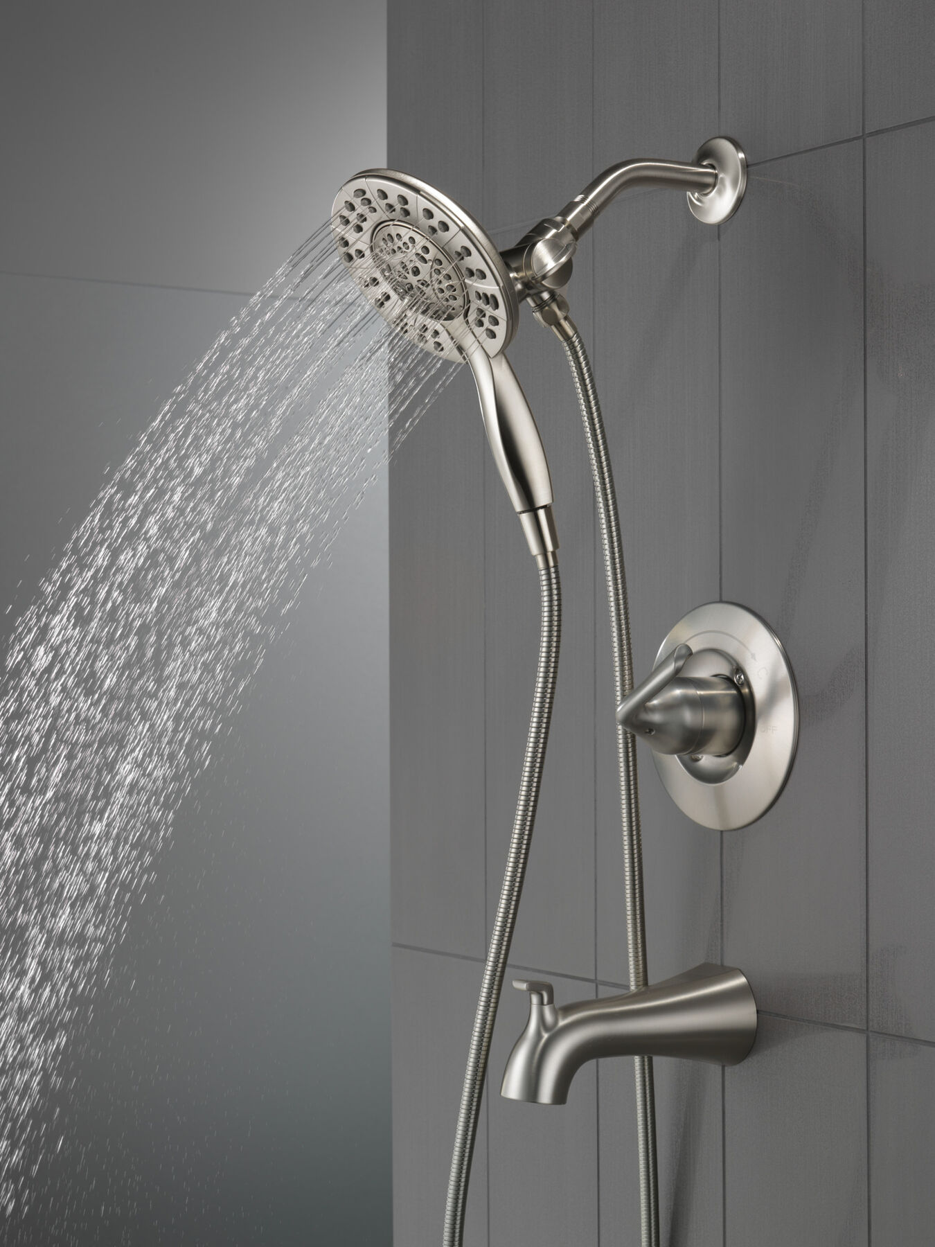 Tub/Shower Rough & Trim 1L 14S (Recertified), image 8