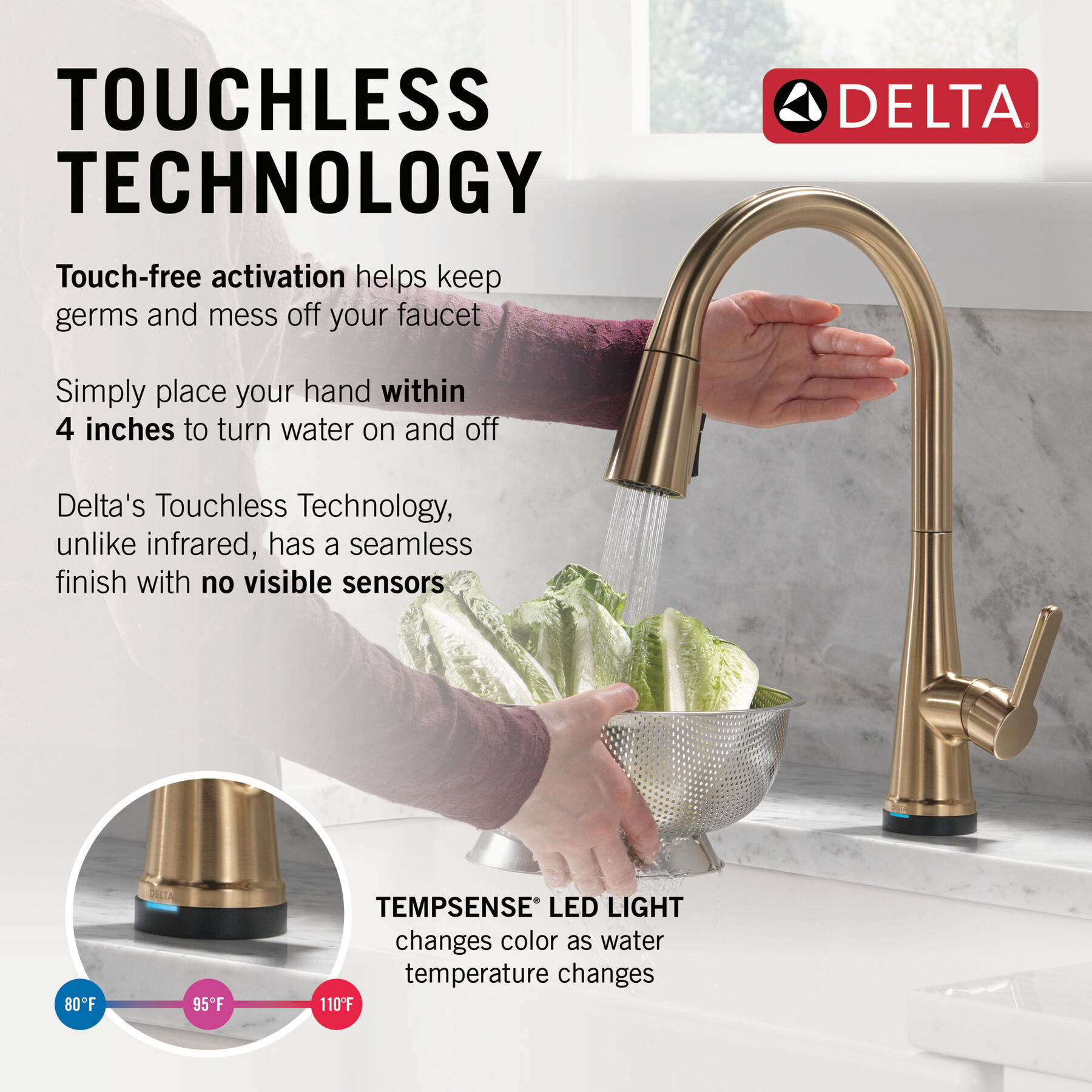 Touch2O&reg; Pull-Down Kitchen w/Soap (Recertified)