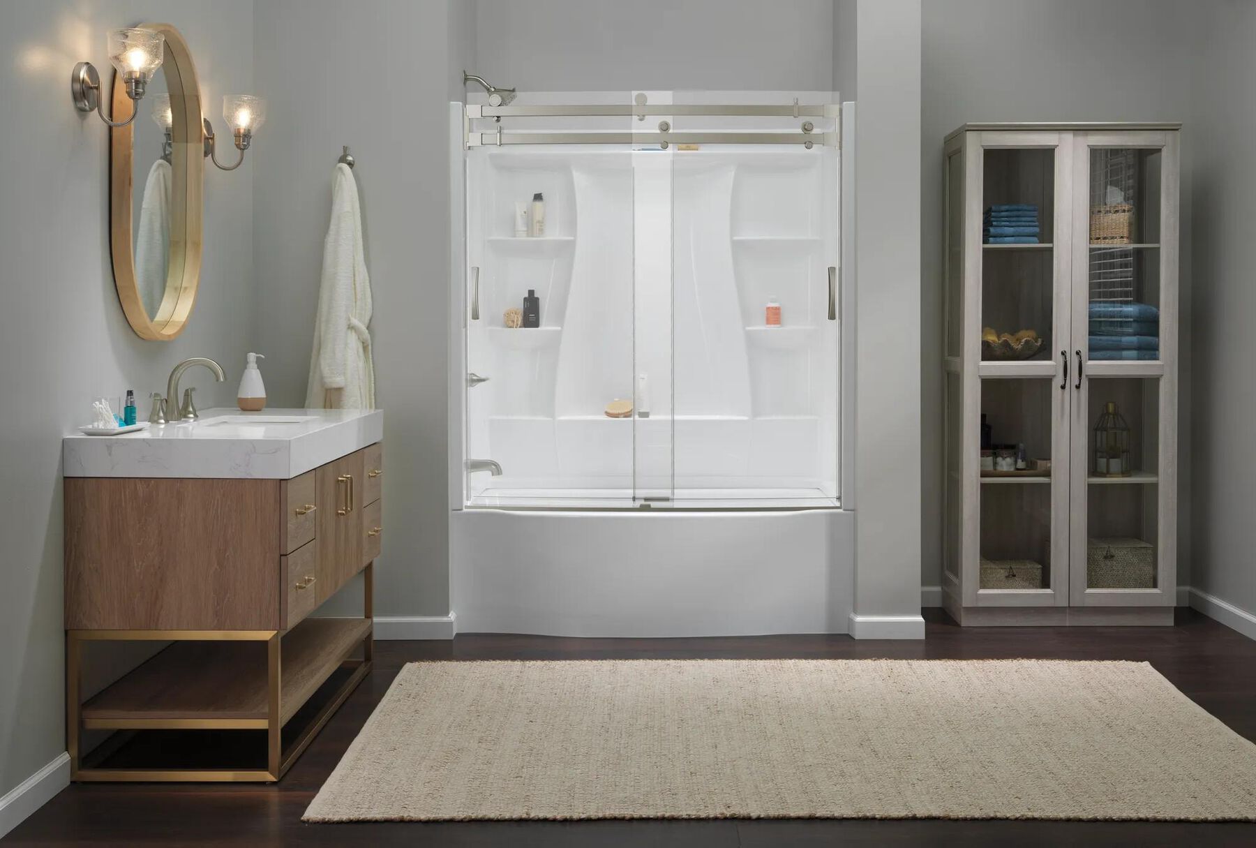 60"x32" Classic 500 Bathtub Wall