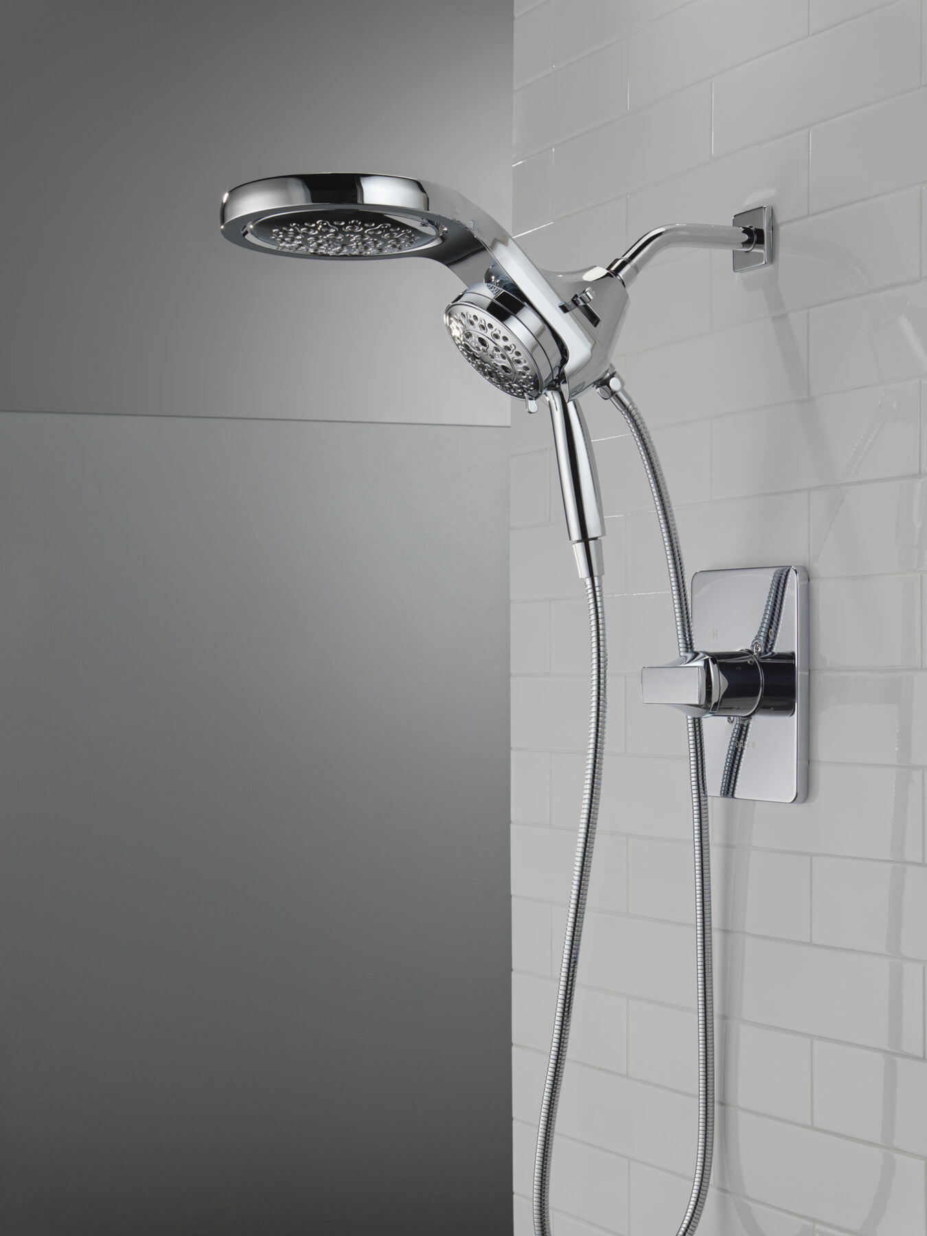 HydroRain® H<sub>2</sub>Okinetic® 5-Setting Two-in-One Shower Head, image 20